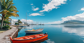 毛裏求斯Long beach長(zhang)灘酒店(diàn)5晚8日(ri)自助遊